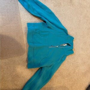 Lululemon Athletica Turquoise Zip-Up Jacket